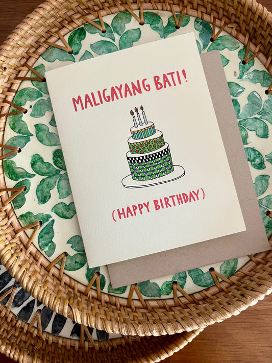 A Duck Amuck 'Maligayang Bati!/Happy Birthday' Greeting Card