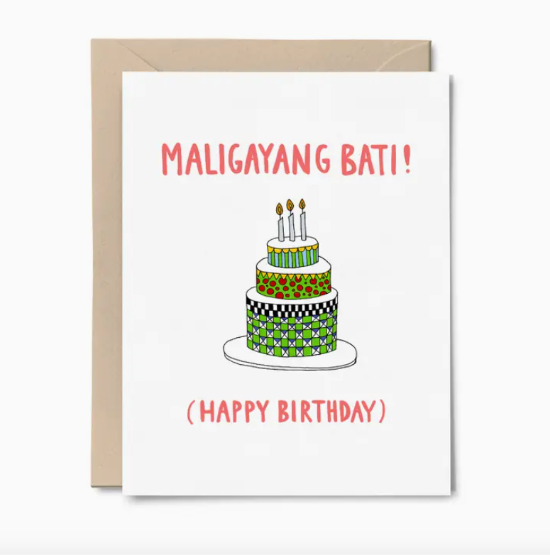 A Duck Amuck 'Maligayang Bati!/Happy Birthday' Greeting Card